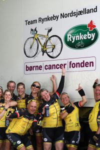 Team Rynkeby Nordsjælland Udby/Vordingborg på vej til Paris 2016