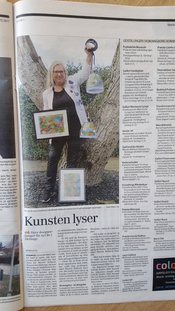 sjaellandske medier_marts_udstilling_eskodesign_esko lamper_art by merete_artbymeretehelbechhansen_esko design_cowbelle_praestoe_sjaellandske_(576×1024)