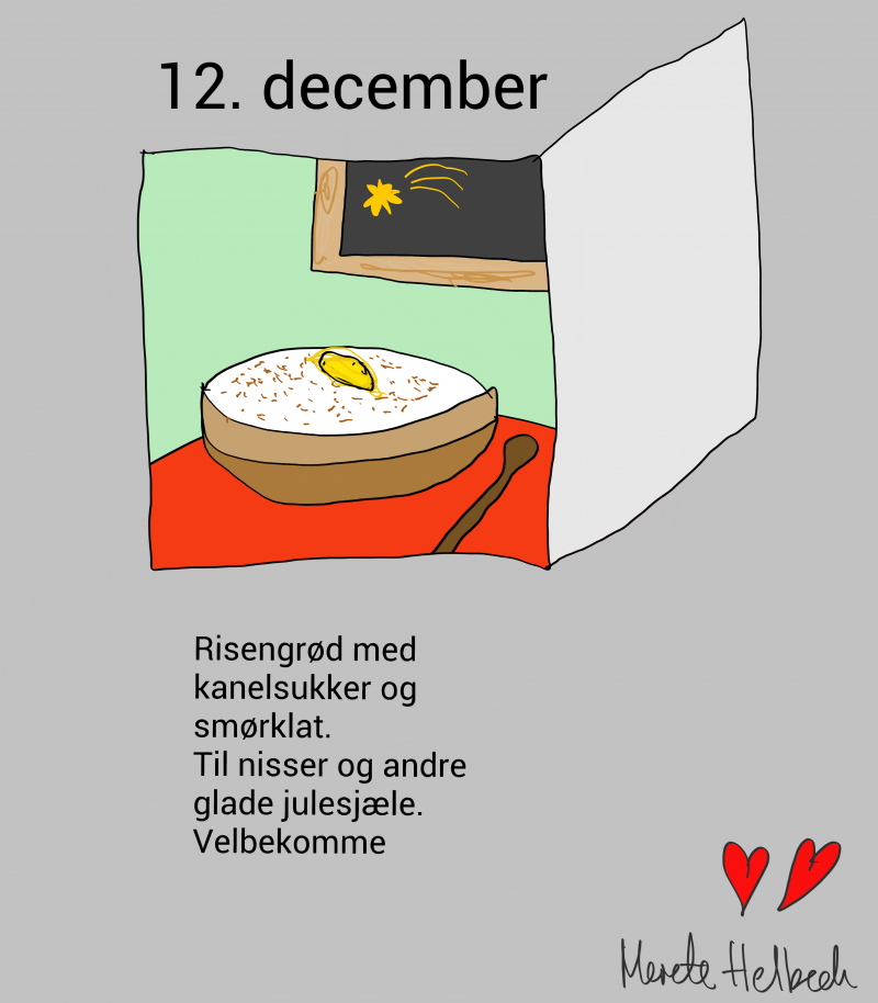 Merete Helbech. Julekalender