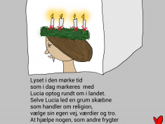 Merete Helbech. Julekalender