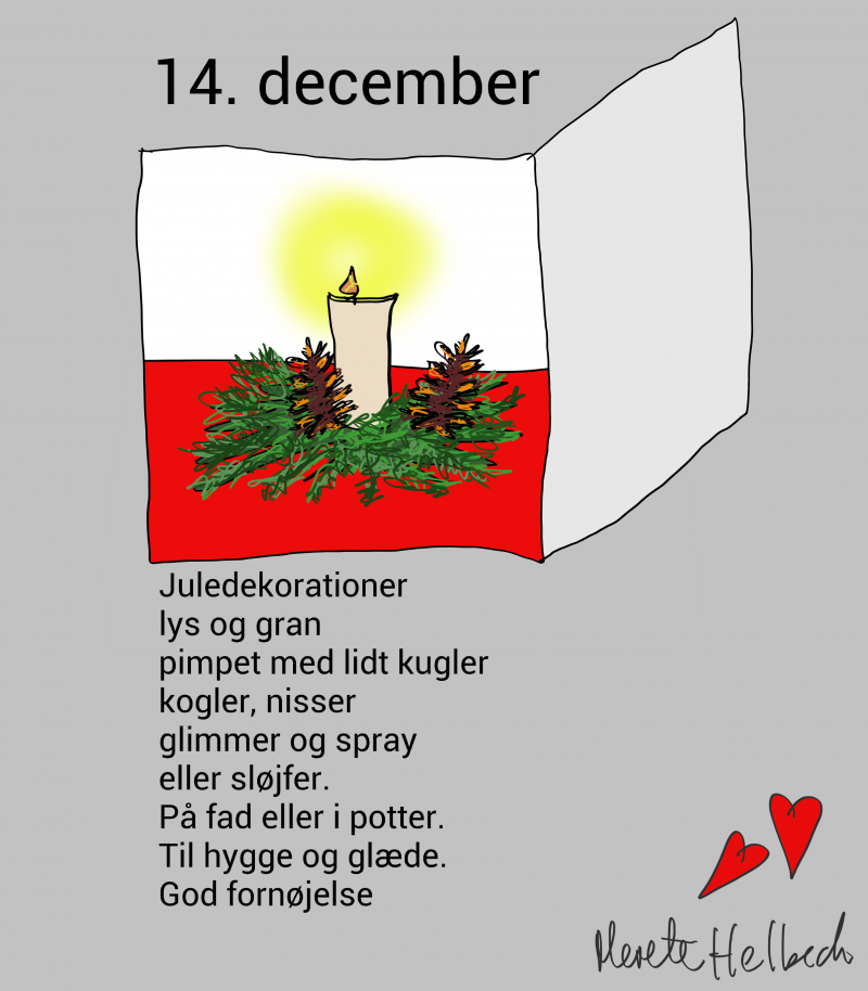 Merete Helbech. Julekalender