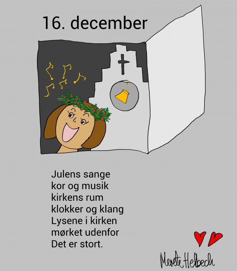 16_december_julekalender_merete helbech_illustrationer