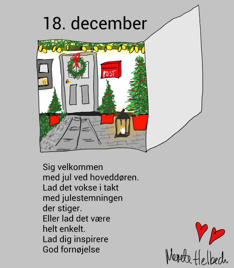 Merete Helbech. Julekalender