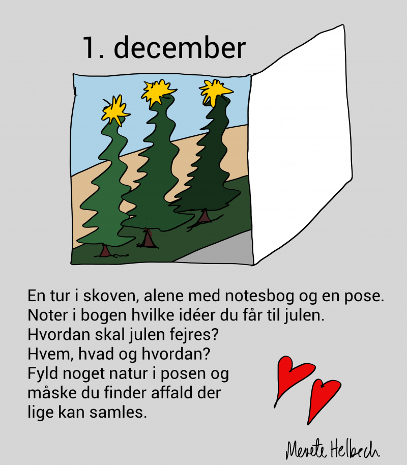 Merete Helbech. Julekalender