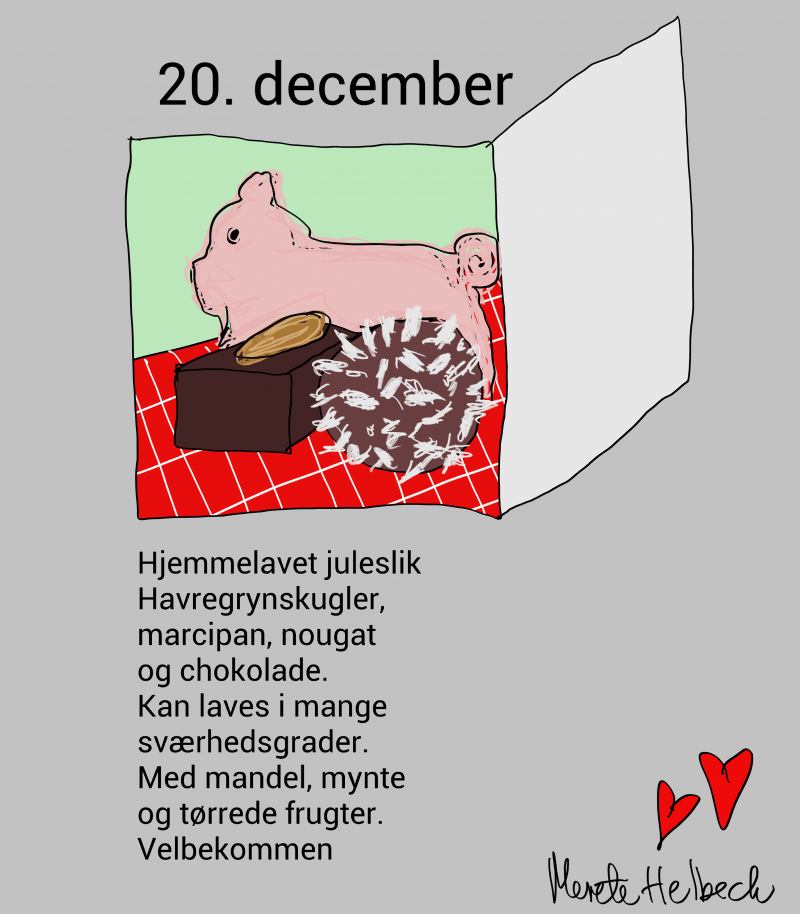 Merete Helbech. Julekalender