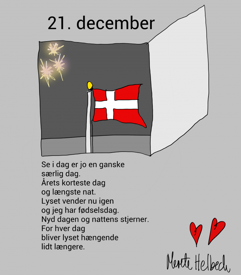 Merete Helbech. Julekalender