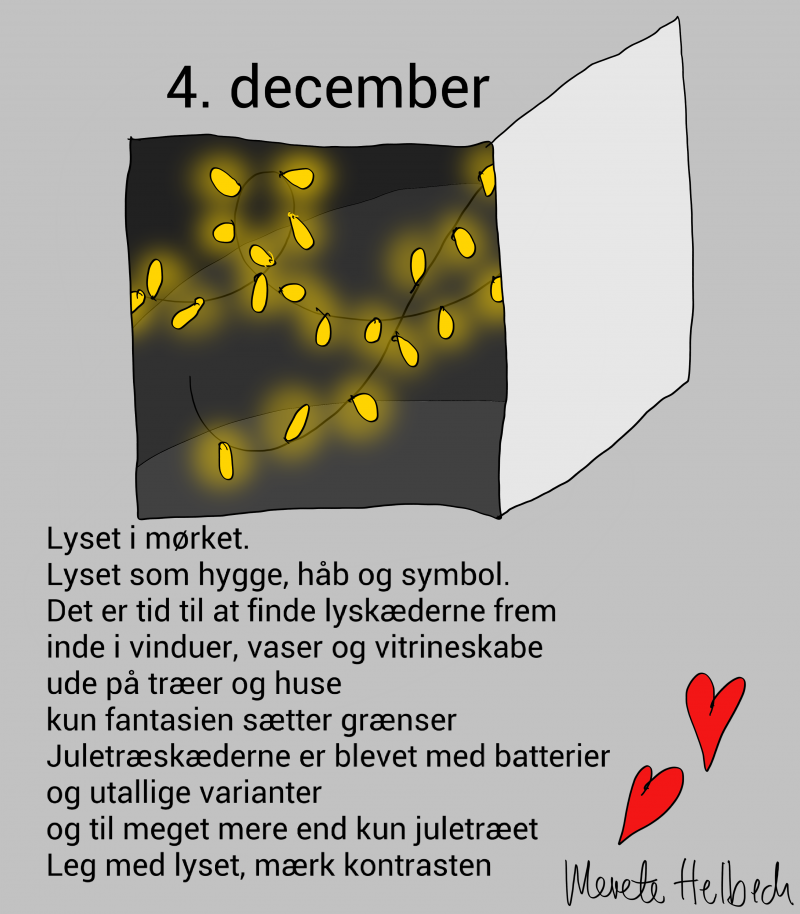 Merete Helbech. Julekalender