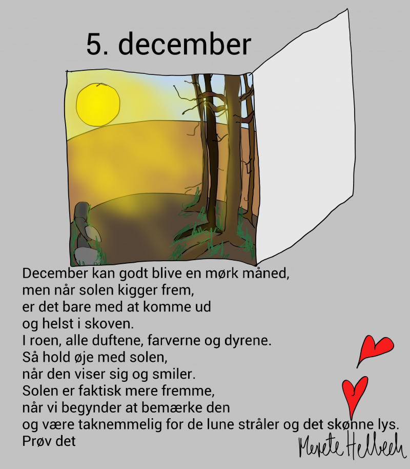 Merete Helbech. Julekalender