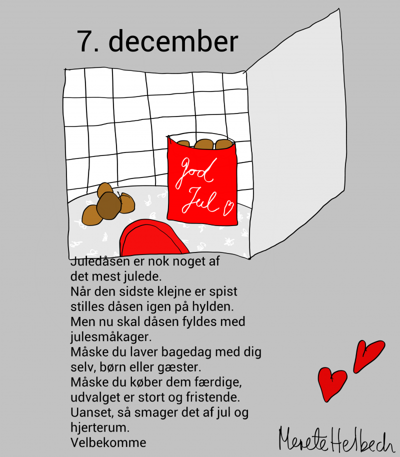 Merete Helbech. Julekalender