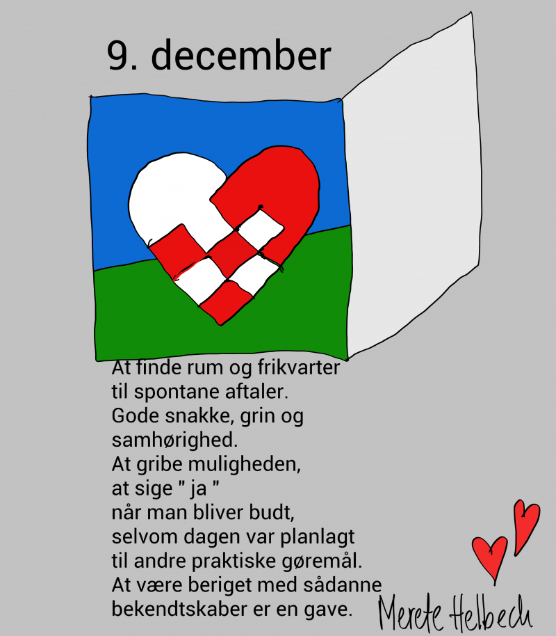 Merete Helbech. Julekalender