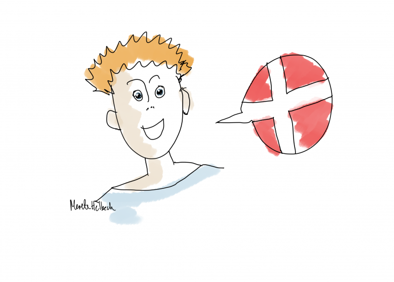 Merete Helbech. Learn danish. Thomas Helbech